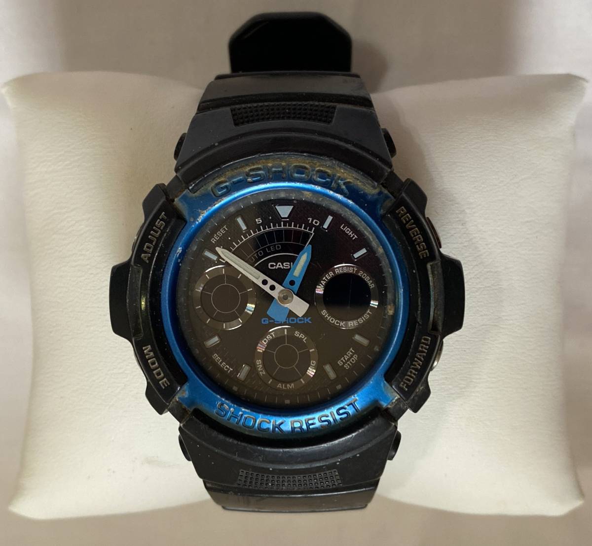 G-SHOCK ジーショック カシオ AW-591-2AJF 電池切れ?品 ケース有り 取説付き****中古品_画像3