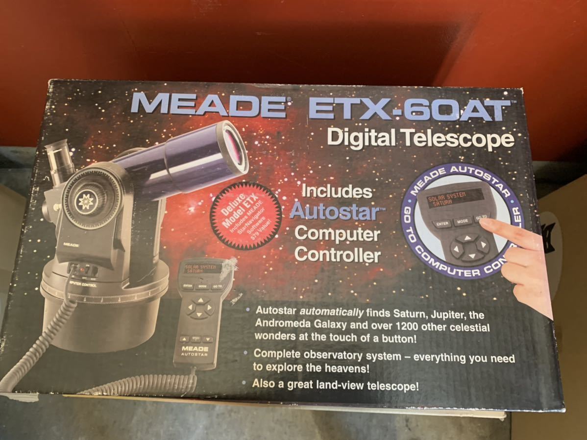 MEADE Optional Accessories ETX-60AT heaven body telescope .. telescope Used goods postage included 
