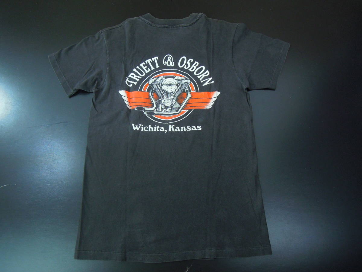 69k 80's VINTAGEオリジナルHarley-Davidson MOTORCYCLE ハーレーTシャツ