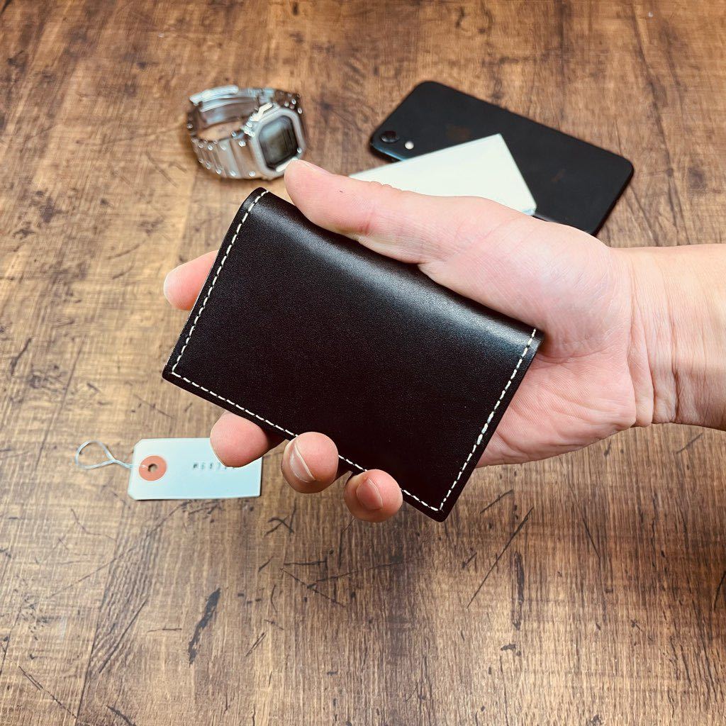 メンズ名刺入れカード入れ定期入れイタリアンレザーヌメ革本革カード