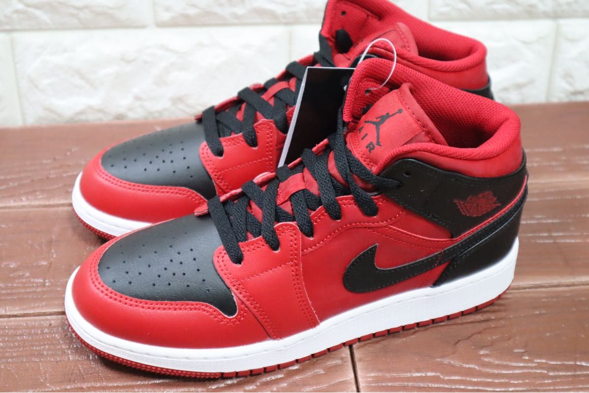 ①点限定◇25cm【新品】NIKE GS エアジョーダン1 ミッド レイカーズ