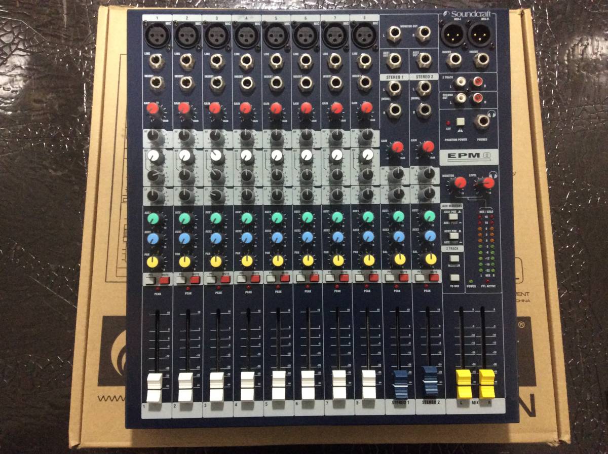 Soundcraft EPM8 12ch - ホビー・楽器・アート