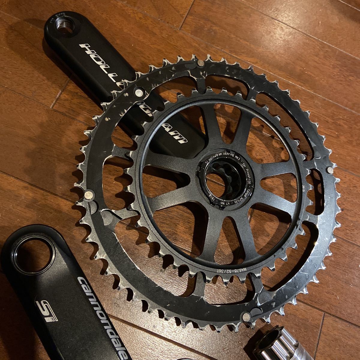 Hollowgram SL SI クランクAssy ホログラム 170mm 52/36T Hollowgram SL SI クランクAssy ホログラム 170mm 52/36T