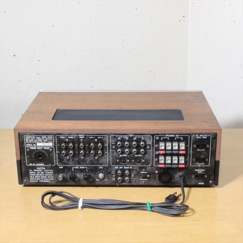 Yahoo!オークション - ジャンク プリメインアンプ DENON 【 PMA