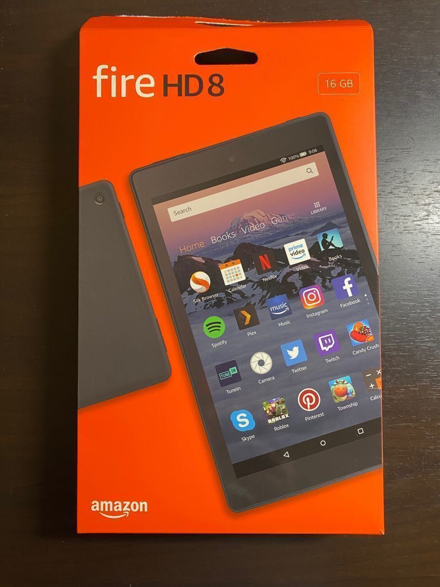 Fire HD 8 16GB ブラック ［2018年モデル］
