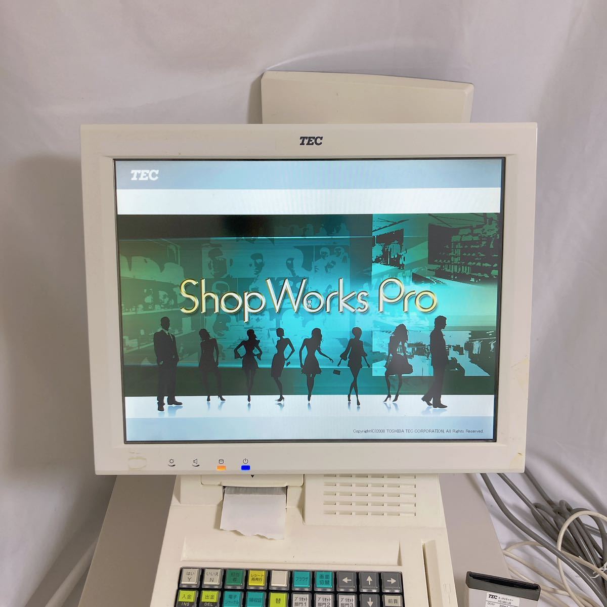 します TEC 東芝テック POSターミナル POSレジ QT-100(QT-100-V1-51WA