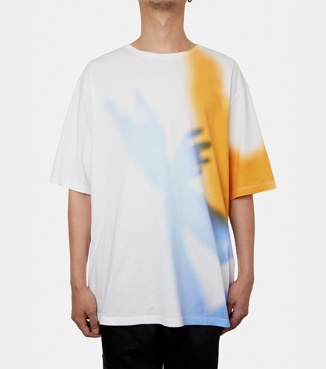 【LOEWE】アナグラム アシンメトリーヘム Tシャツ 新品タグ付き 2022AW ロエベ Tシャツ XS 44 ホワイト 白