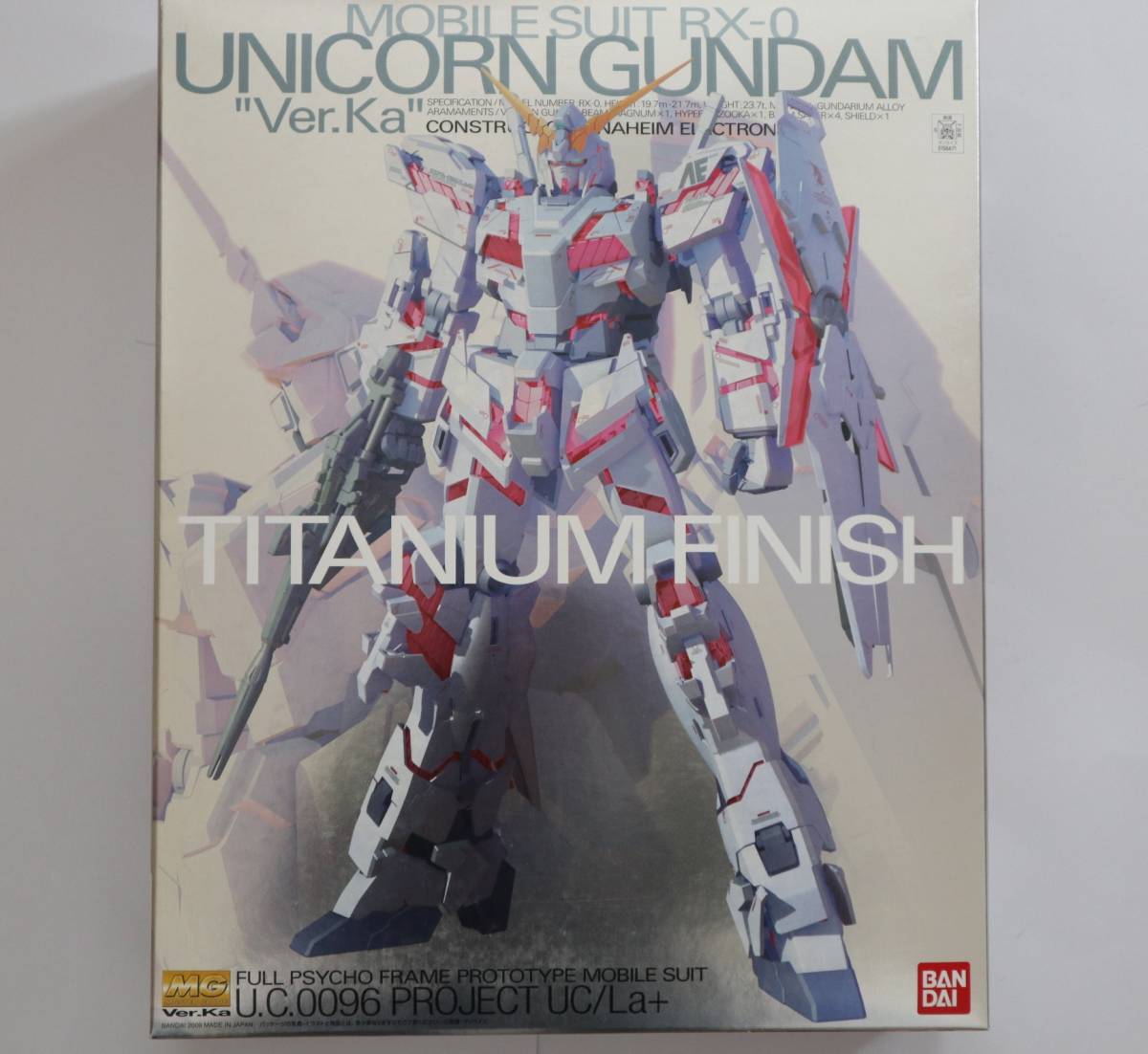 素敵でユニークな RX-0 機動戦士ガンダムUC MG 1/100 バンダイ BANDAI