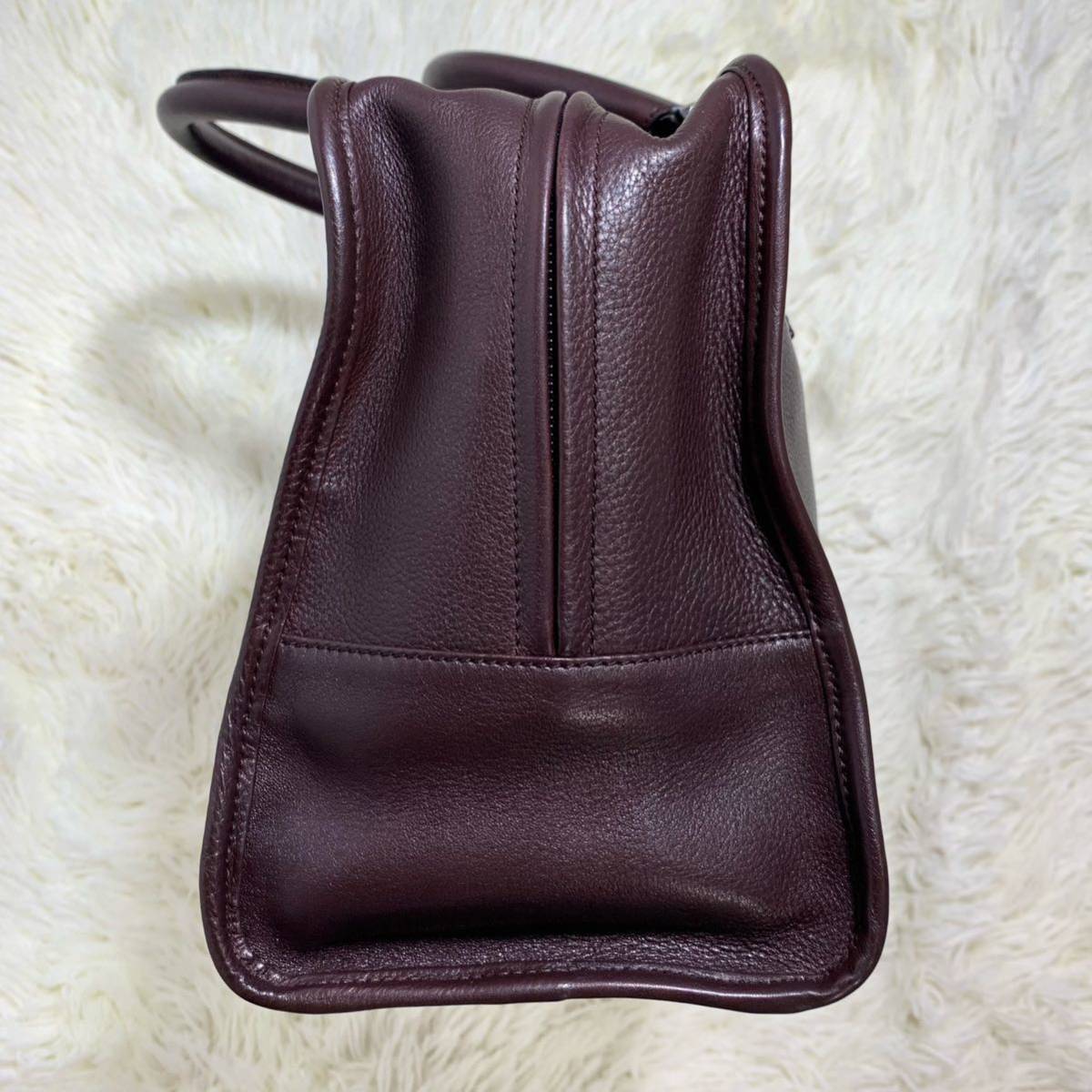 極美品!LOEWE ロエベ アマソナ ハンドバッグ アナグラム カデナ