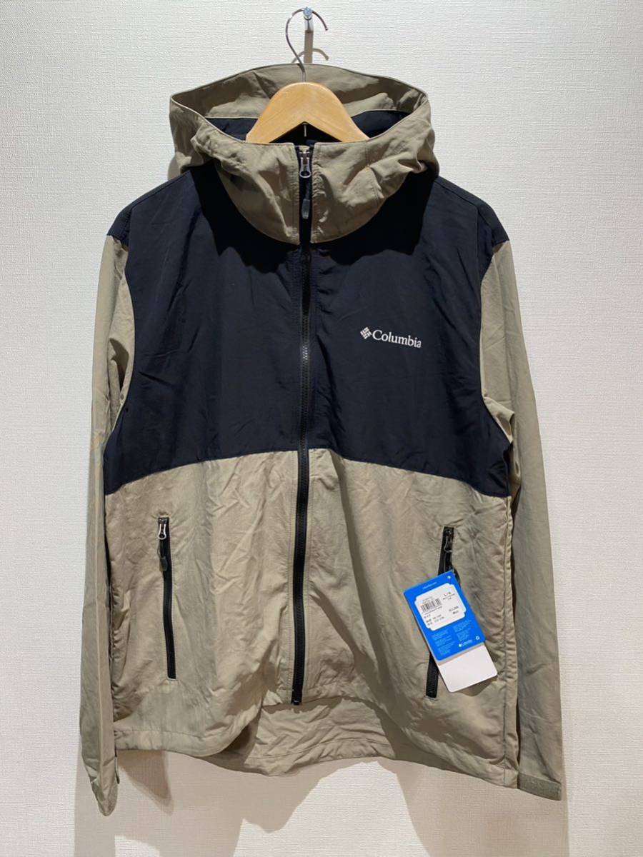 ★ コロンビア COLUMBIA マウンテンパーカー ベージュ sizeL 新品未使用タグ付 XM3394 VIZZAVONA PASS 2 JACKET ヴィザヴォナ パス