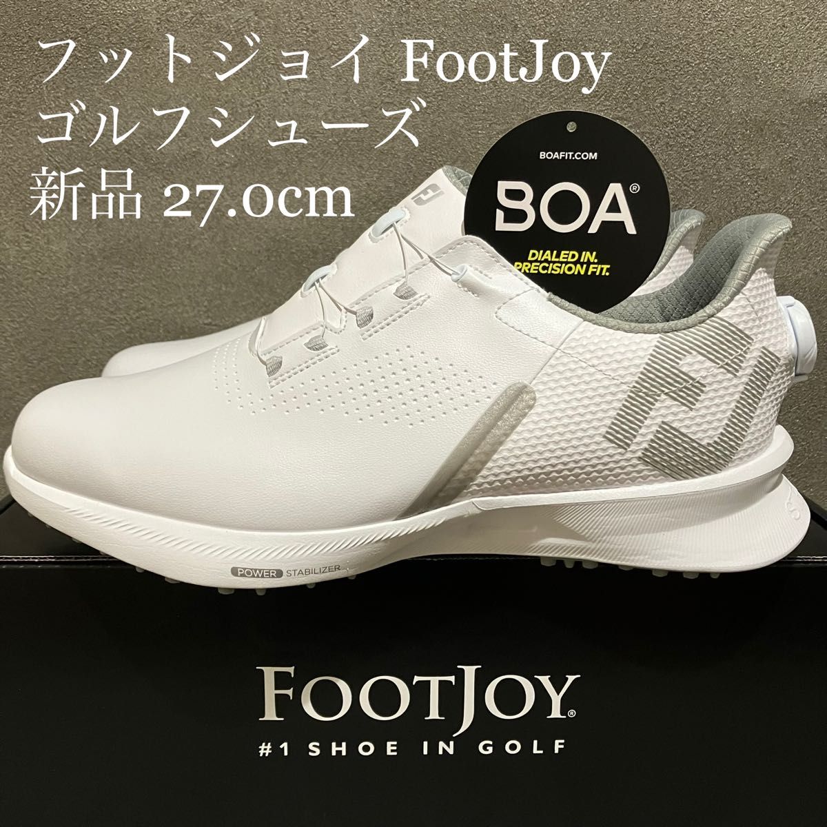 新品】フットジョイ FootJoy 27 0cm ゴルフシューズ BOA Yahoo