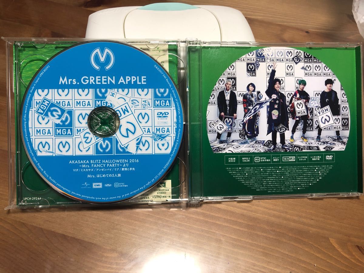 Mrs GREEN APPLE ミセス2nd Album ミセスグリーンアップル 初回 Mrs GREEN APPLE ミセス2nd Album ミセスグリーンアップル 初回