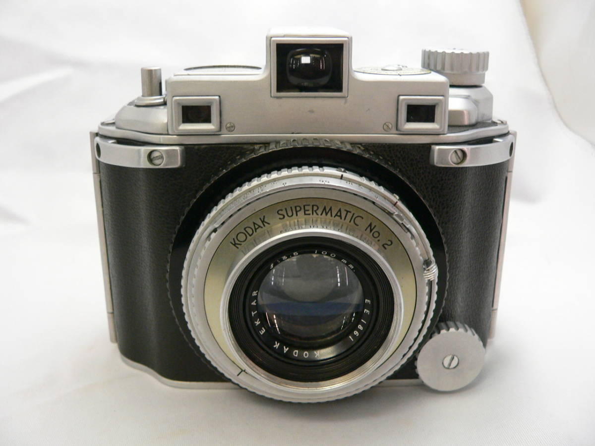 Kodak コダック メダリストI エクター 100mmF3,5 管理J858 - カメラ