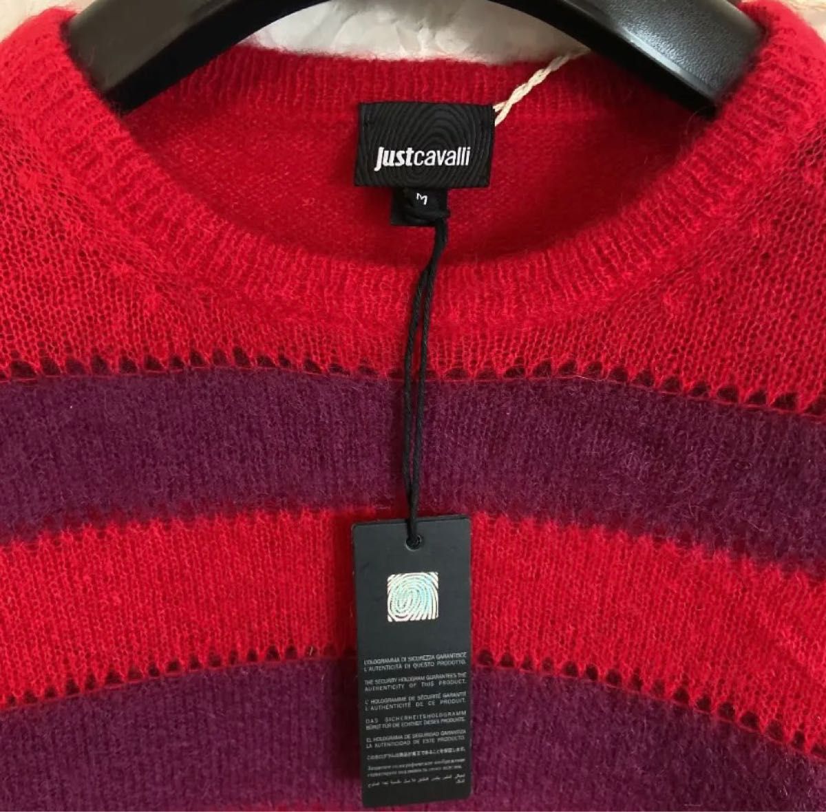 JUST CAVALLIジャストカヴァリメンズ セーターニット M新品