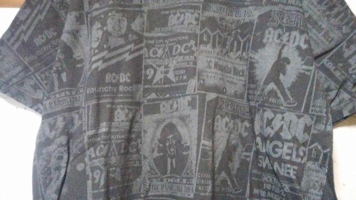 ALSTYLE AC/DCTシャツ M ブラック の画像2