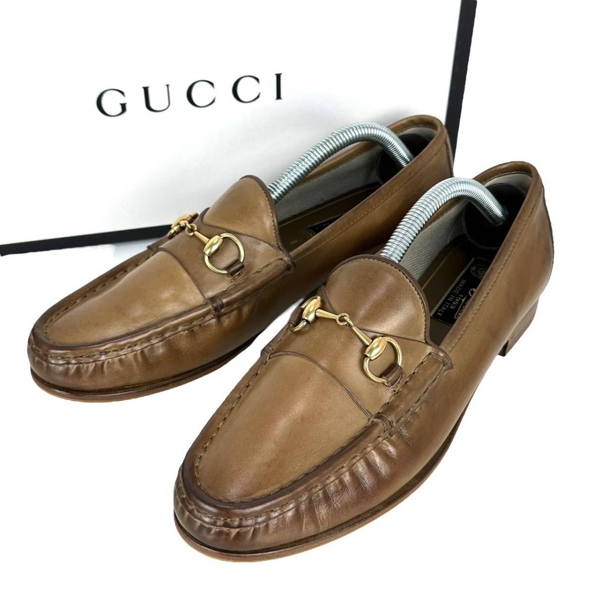 GUCCI  グッチ　ホースビットローファー　24.5cm 1953