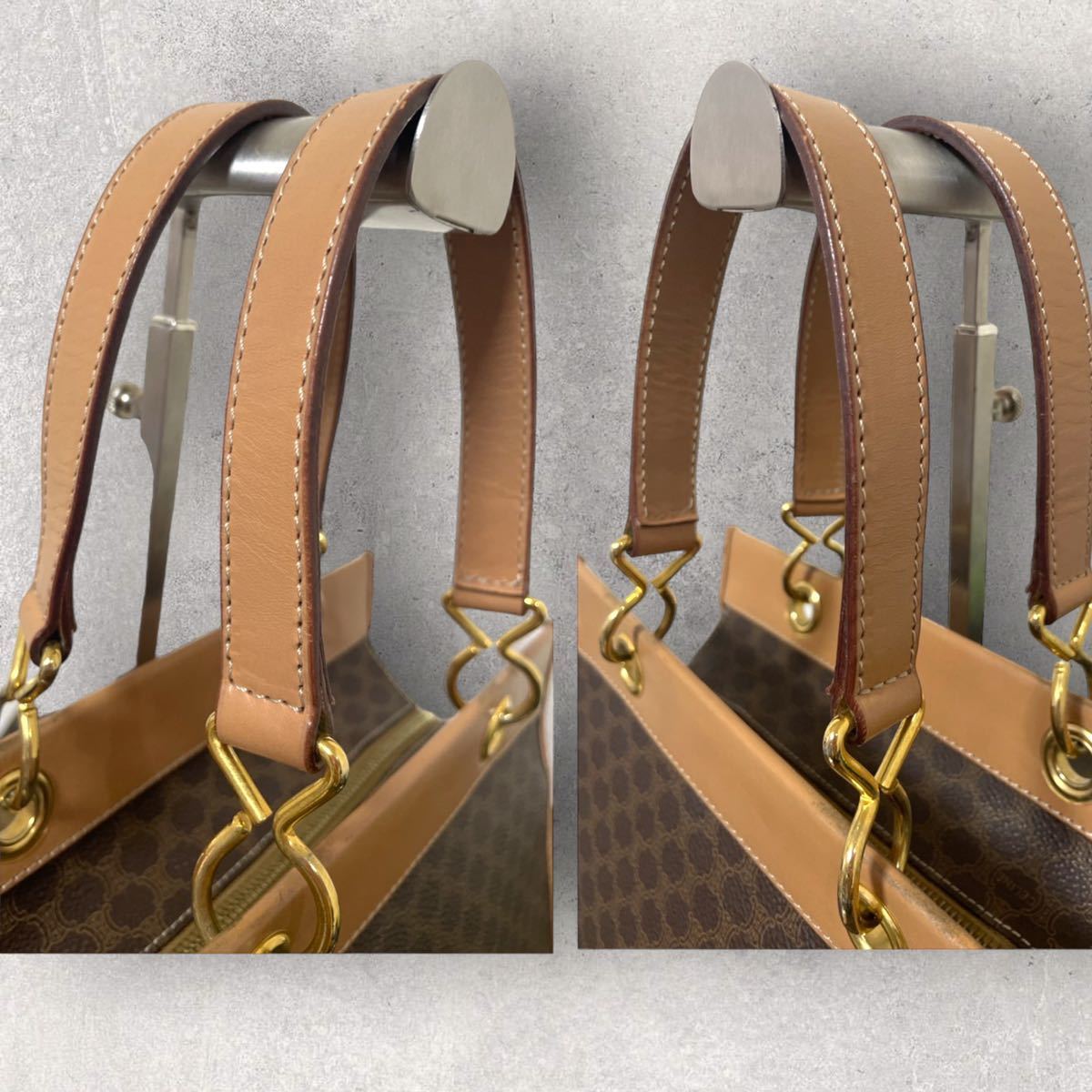 ブランド品専門の CELINE イタリア製 ブラウン|VINTAGE マカダム