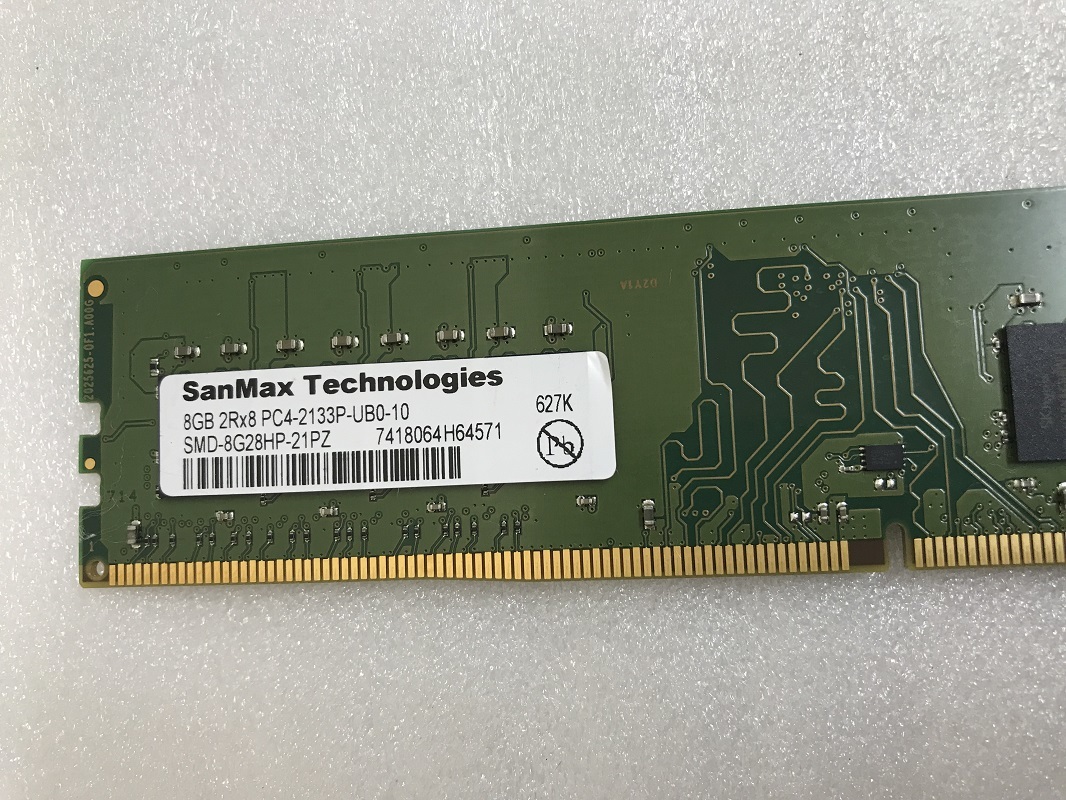 SANMAX PC4-2133P 8GB DDR4 デスクトップ用メモリ PC4-17000 8GB 288ピン Non-ECCメモリ 8GB  DDR4 DESKTOP RAM メモリ | nitto.osaka.jp