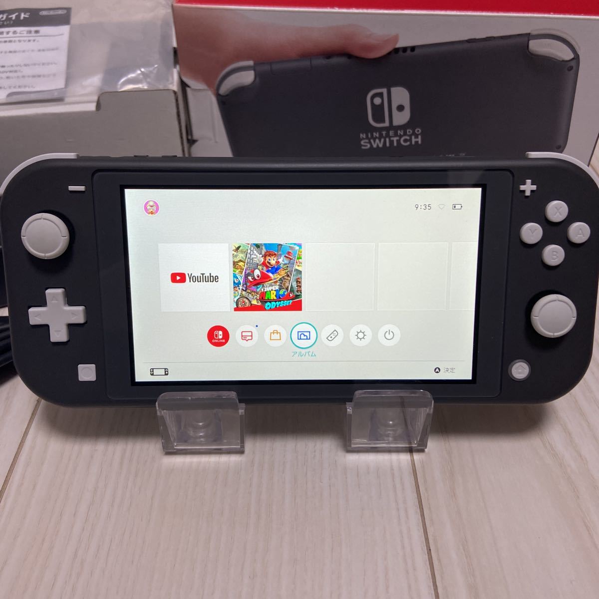 Nintendo Switch Lite ニンテンドースイッチライト グレー 初期 Nintendo Switch Lite ニンテンドースイッチライト グレー 初期