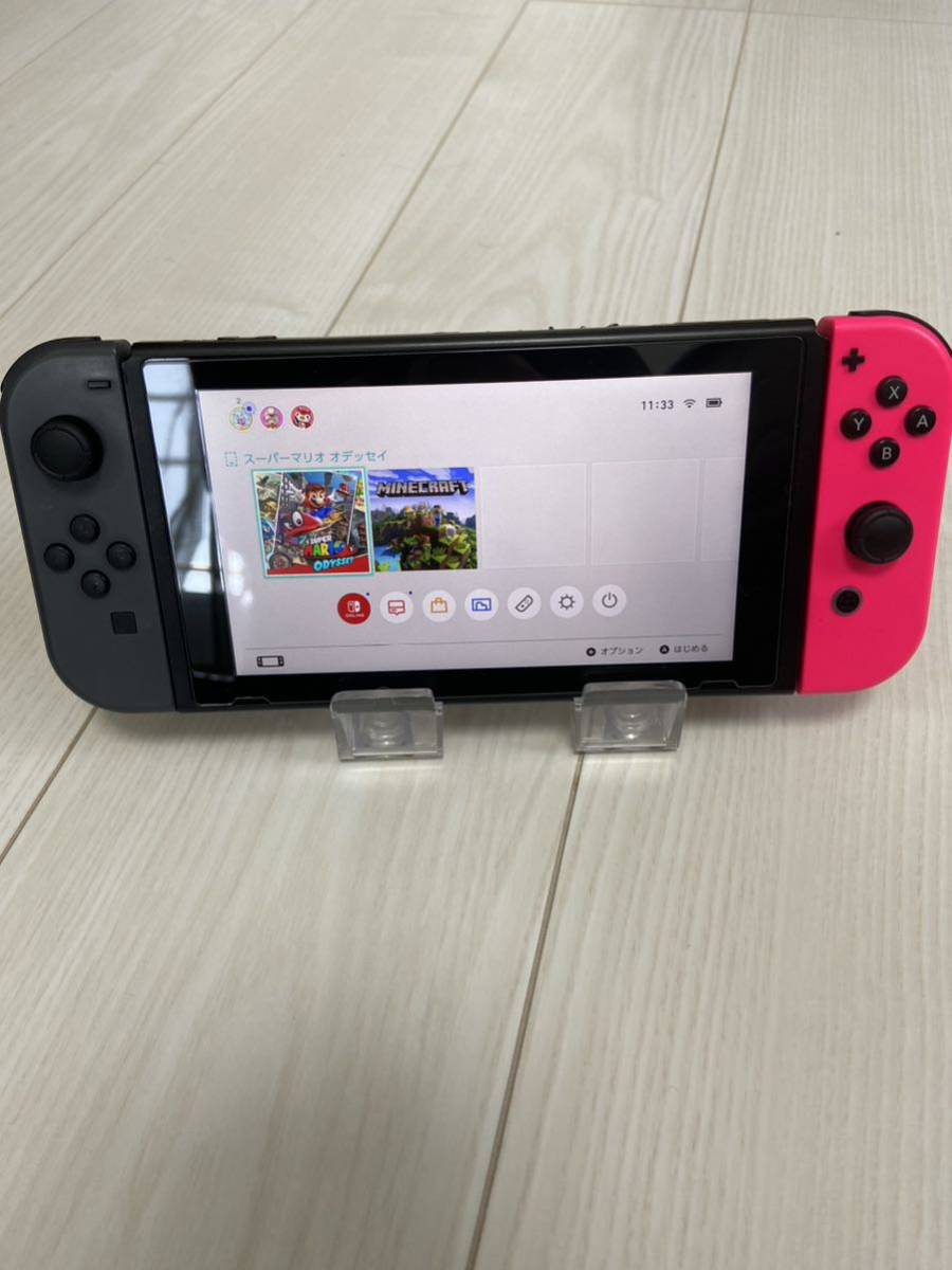 Nintendo Switch ニンテンドースイッチ　バッテリー強化版　ジョイコン付き　初期化済み
