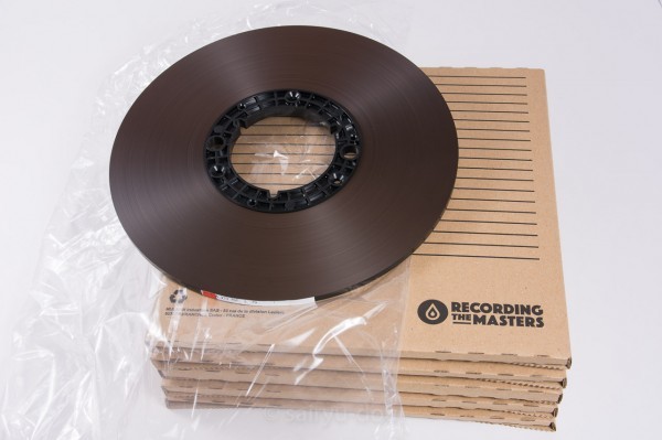 新品オープンリールテープ　RTM　LPR35　1/4インチ幅　Pancake　5巻A