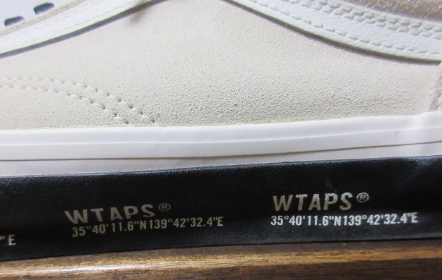 希少 wtaps ダブルタップス × vans バンズ Old School スウェード スニーカー シューズ 28.5cm_画像6