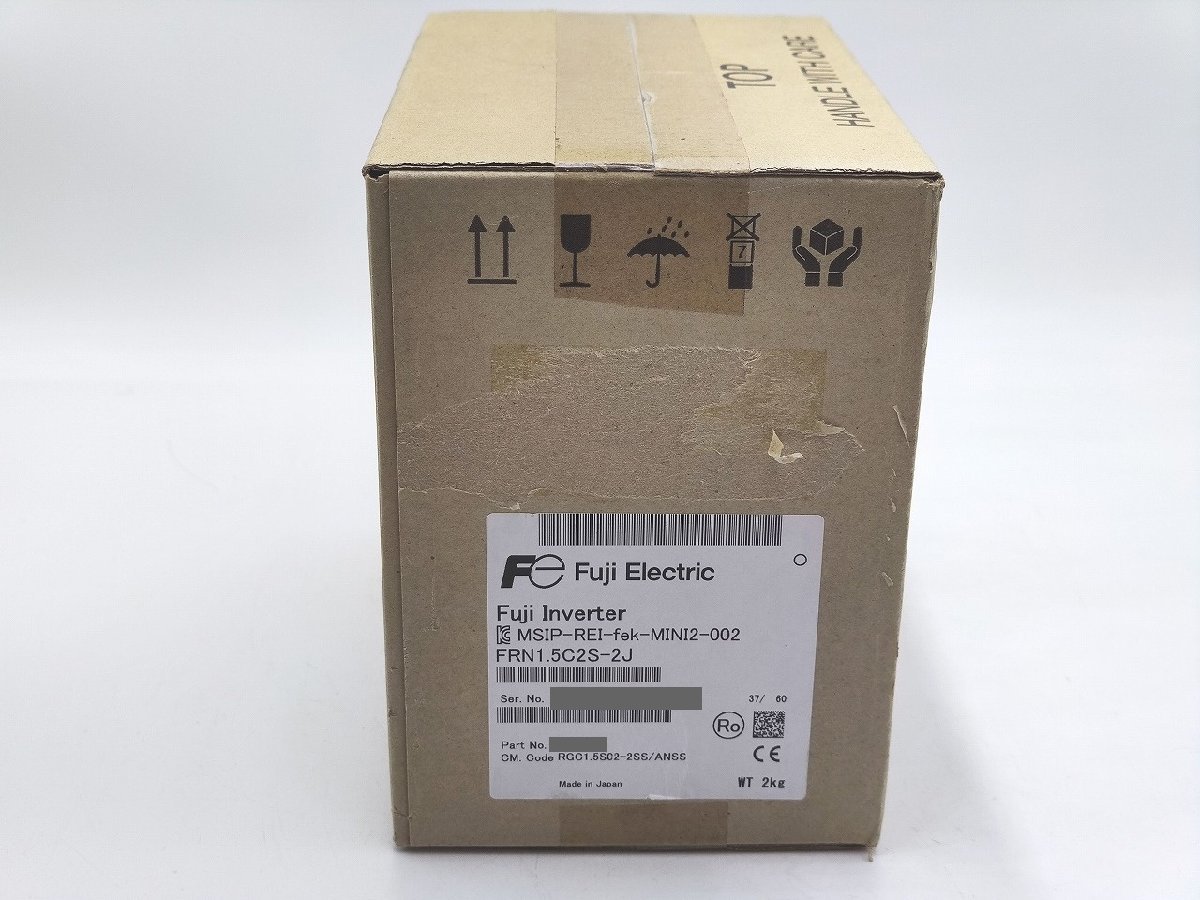 箱いたみあり 未使用 富士電機 インバータ FRN1.5C2S-2J インバーター