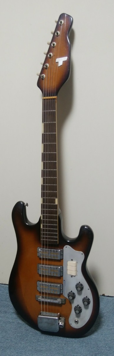 Yahoo!オークション - TEISCO WG-3L ビザールギター Yahoo!オークション - TEISCO WG-3L ビザールギター