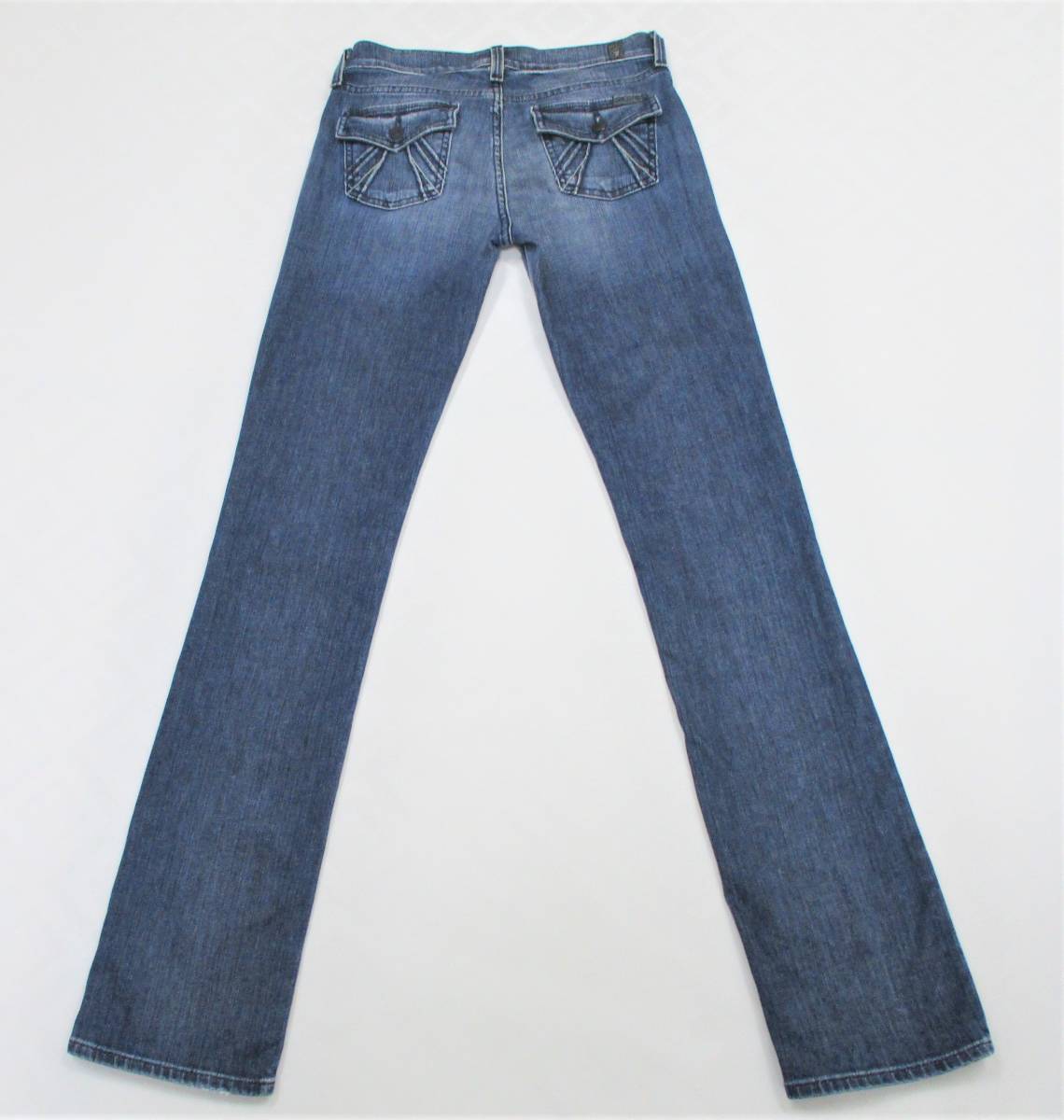 （中古）7 for All Mankind　ローライズ　スリムストレート　W25_まだまだきれいです