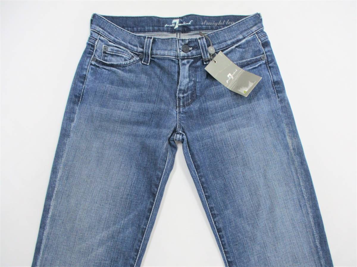 （中古）7 for All Mankind　ローライズ　スリムストレート　W25_いい色です