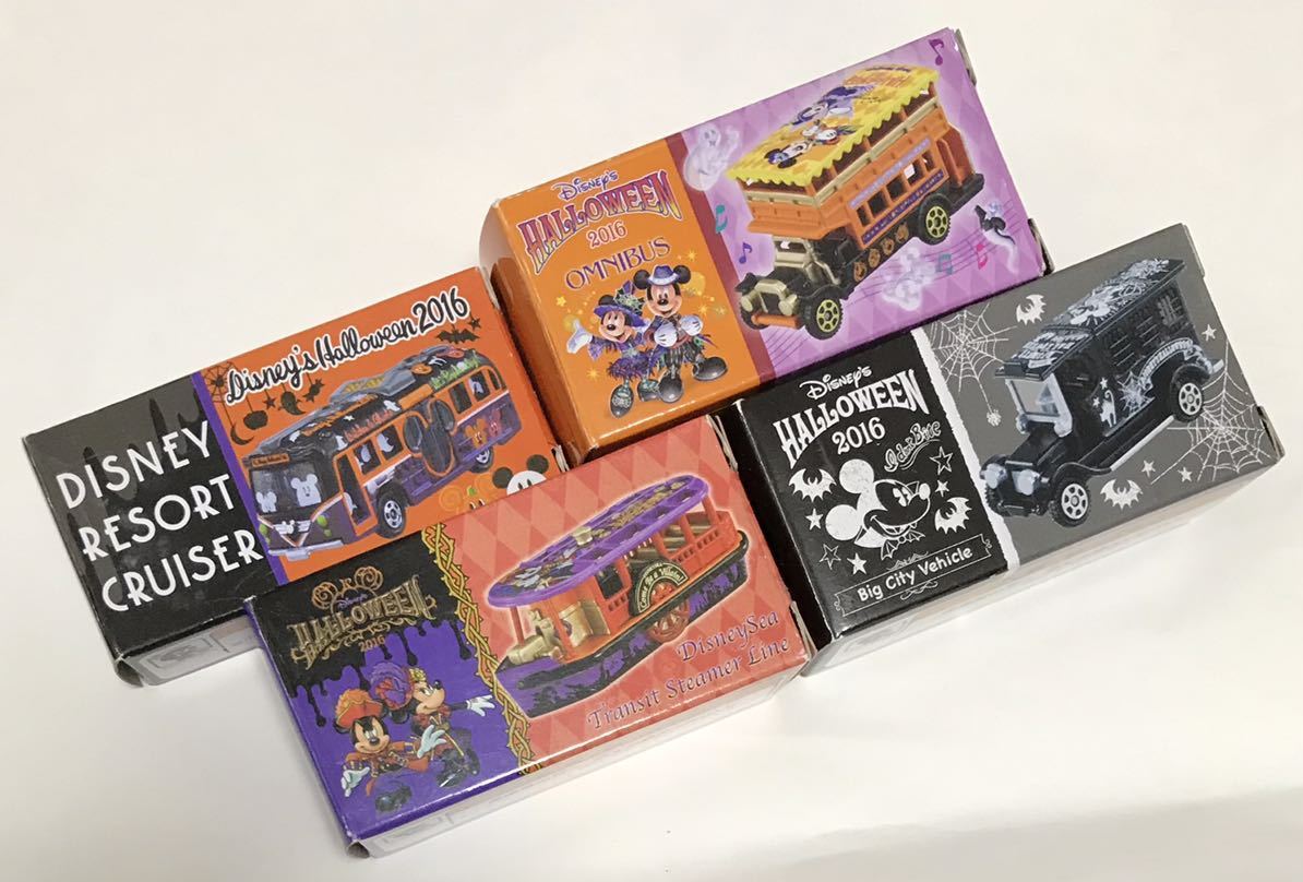  не использовался resort Cruiser сборник тигр njito отпариватель линия Police Wagon Halloween Halo we n2016 Disney Tomica TDR