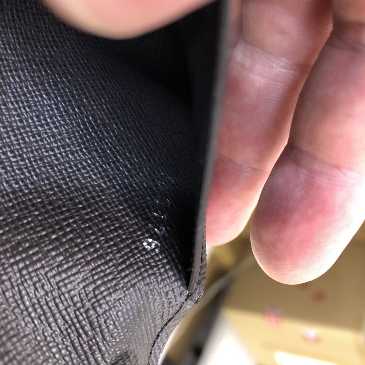 新品同様 LOUIS VUITTON ダミエ 長財布 ※海外サイズ