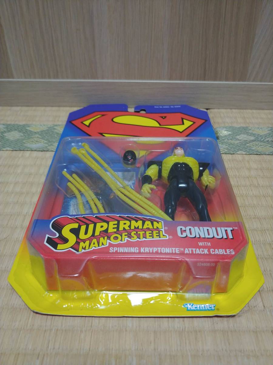 Kenner Superman Man of Steel - Conduit новый товар нераспечатанный 