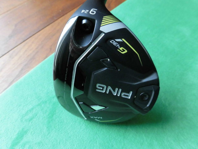 無料サンプルOK 超美品 PING G430 MAX フェアウェイウッド 9W TOUR2.0