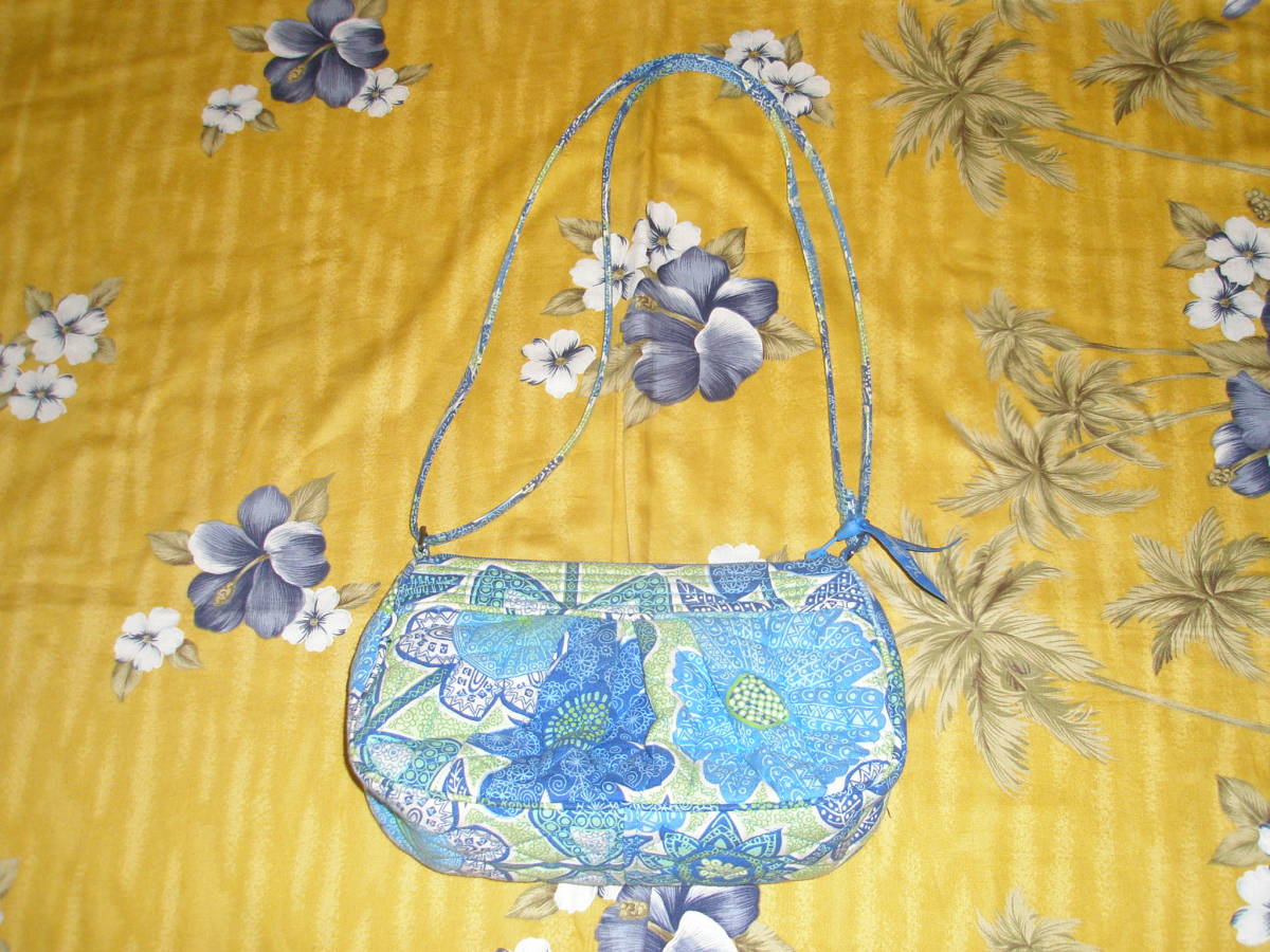 【即決】ハワイ購入 Vera Bradley ショルダーバッグ Small Crossbody Doodle Daisy 花柄_画像1