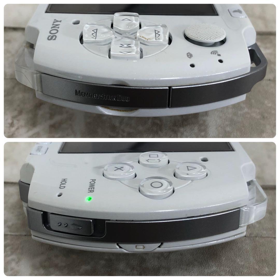 極美品×箱付 SONY PSP-3000 携帯型ゲーム機 レトロ PW 白 | labiela.com