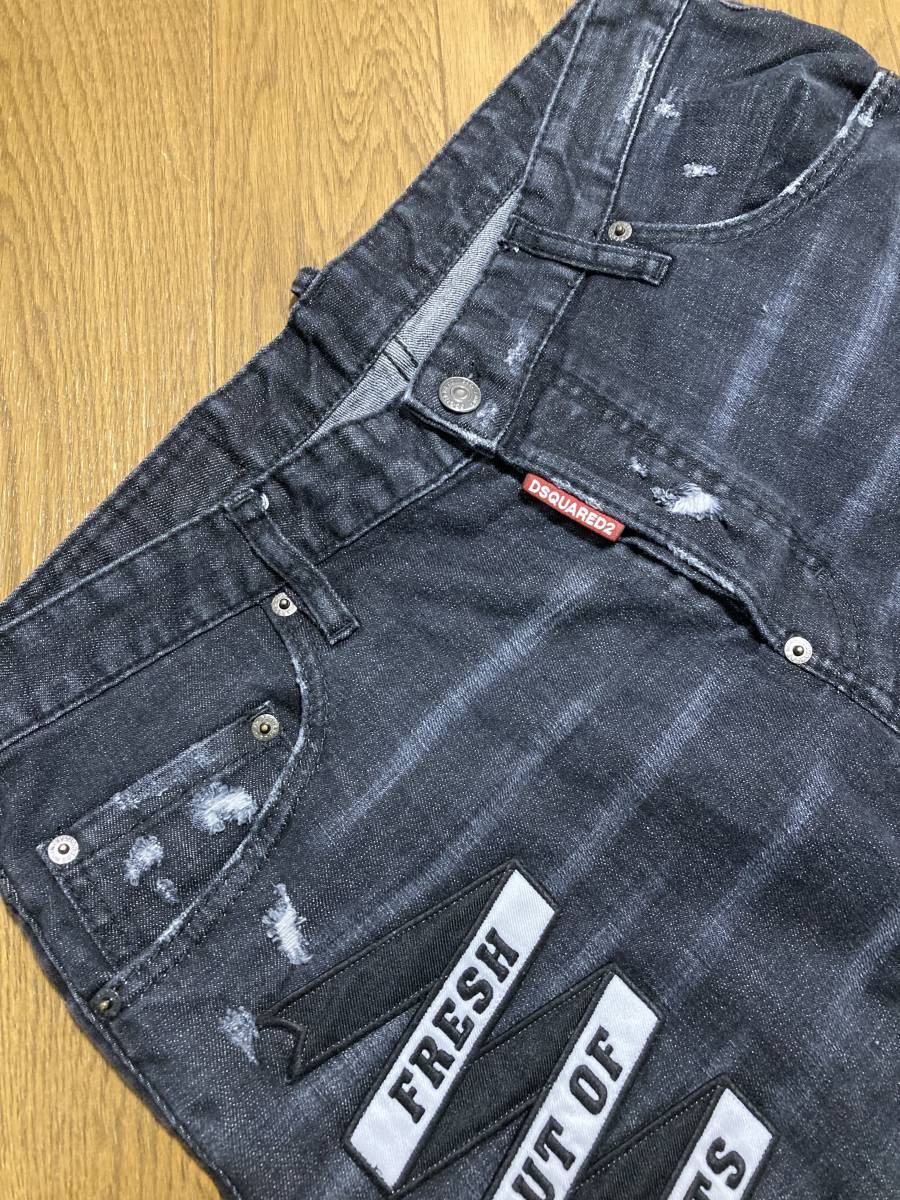 1年保証』 Jean Skater 18SS 美品☆[DSQUARED2] スケーター ディー