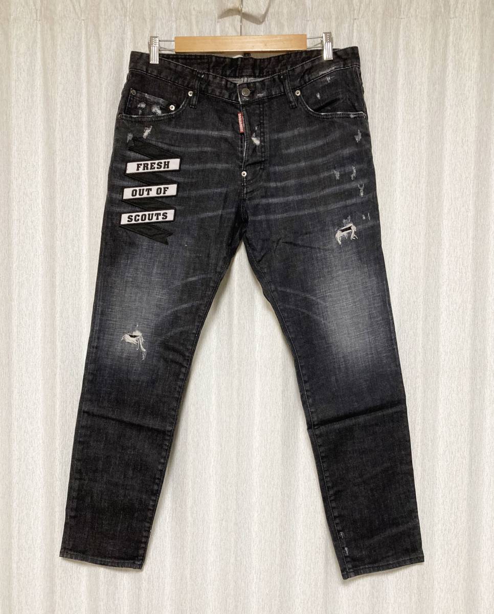 1年保証』 Jean Skater 18SS 美品☆[DSQUARED2] スケーター ディー