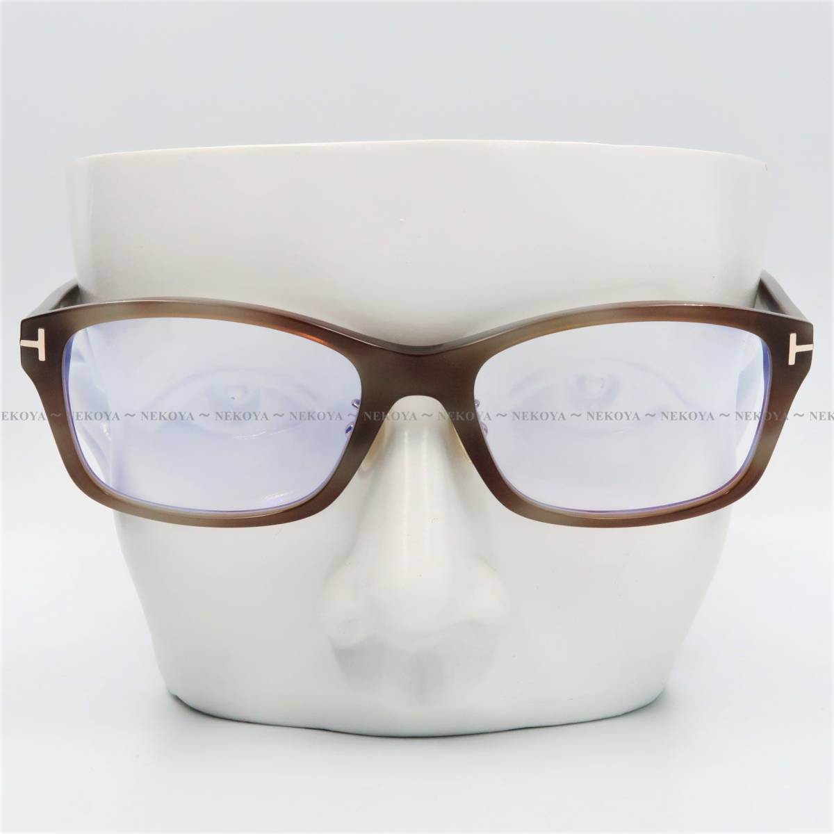 日本製 TOM FORD TF5724-D-B 056 メガネ ブルーライトカット 茶 | www