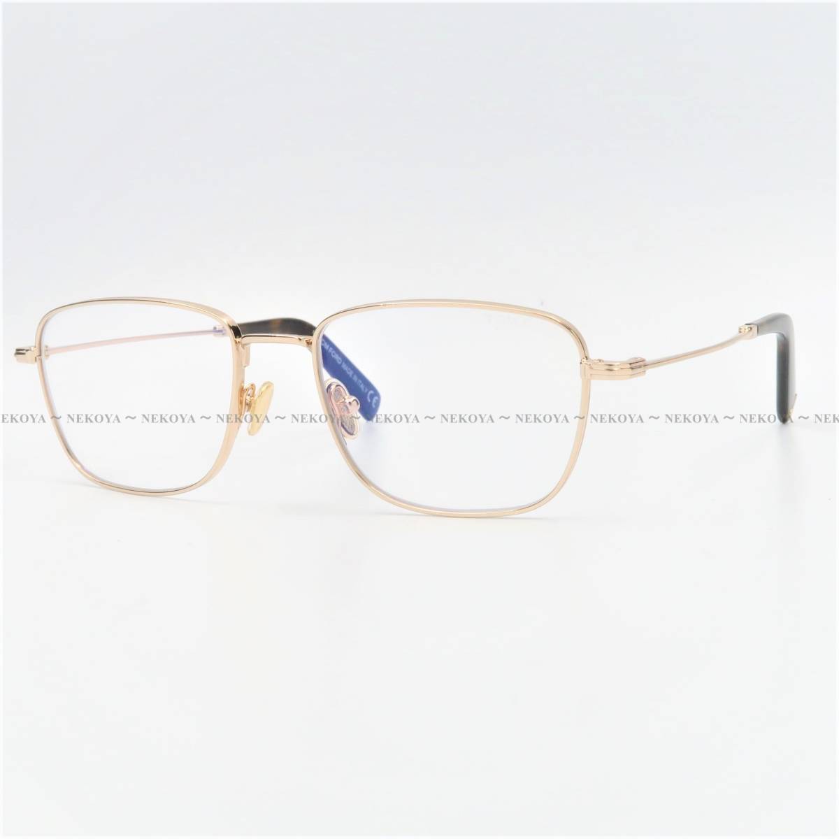 TOM FORD TF5748-B 028 メガネ ブルーライトカット ゴールド トム