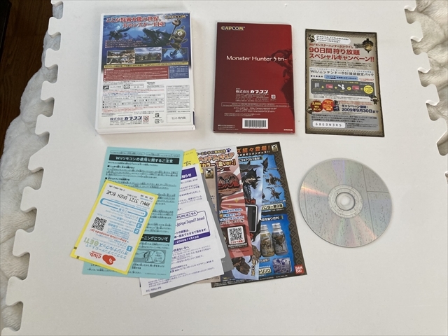 23-Wii-49　ニンテンドーWii　モンスターハンター3（トライ）　動作品_画像3