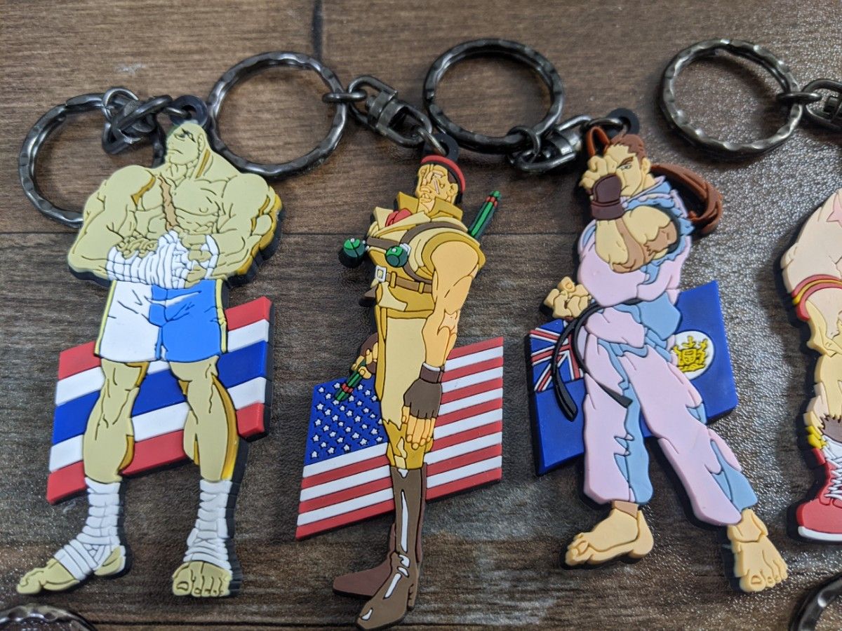 2022年最新入荷 CAPCOM 18種セット キーホルダー ZERO ストリート