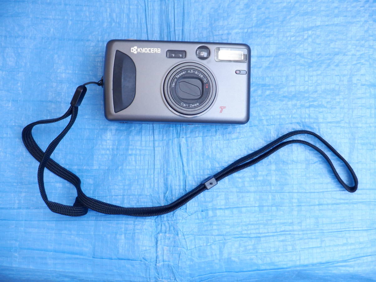 サントスピンク 美品 KYOCERA T ZOOM フィルムカメラ - フィルムカメラ