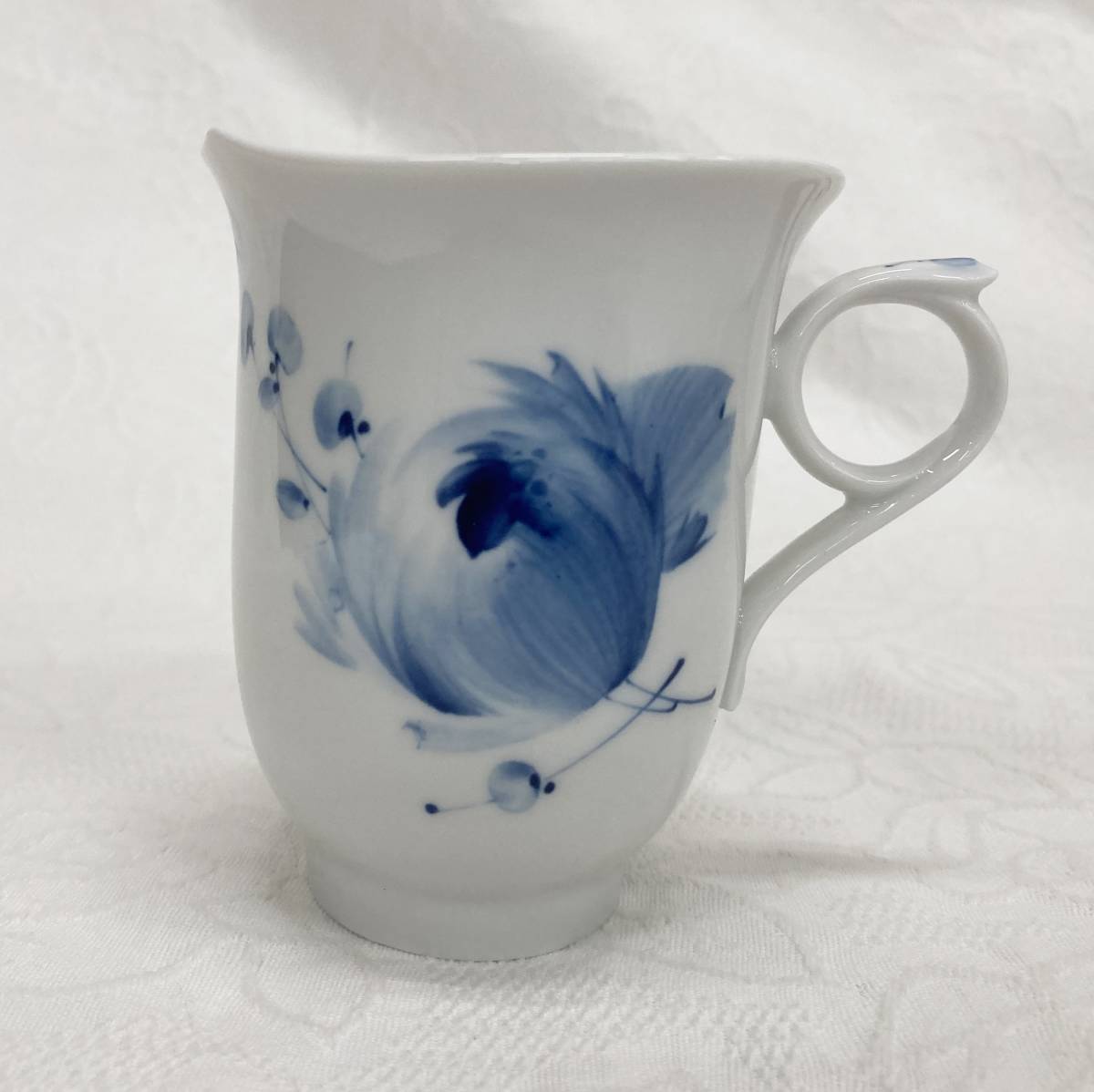 ○マイセン Meissen 青い花 カップソーサー ブルーフラワー コーヒー