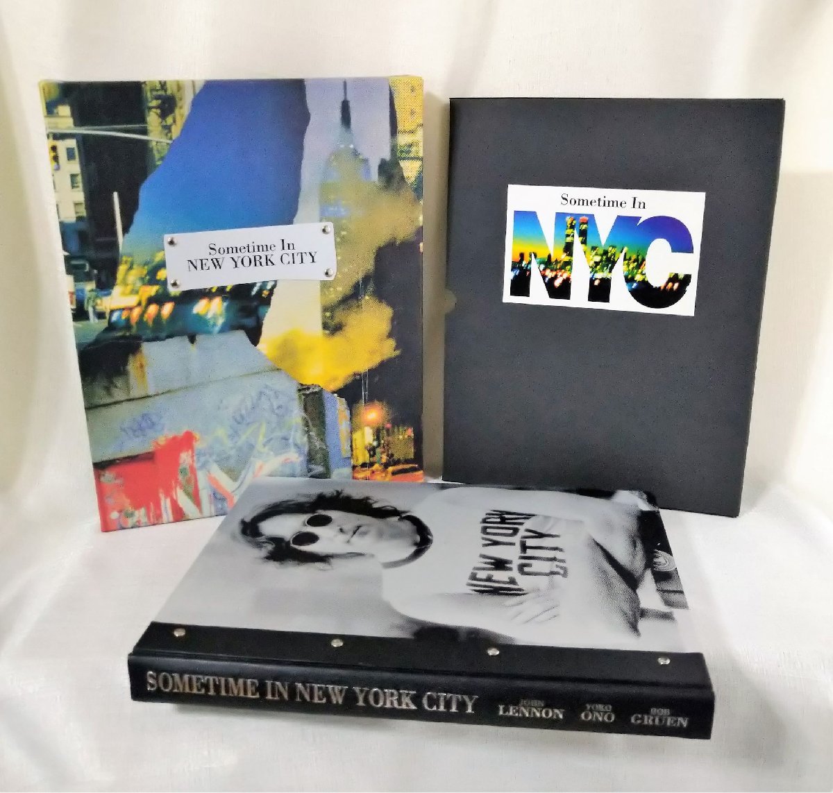 全ての 限定豪華 Ono Gruen/Yoko Bob City York New in Sometime Lennon John &ボブ・グルーエン オノ・ヨーコ 洋書写真集サイン入 ジョン・レノン THE BEATLES 全ての 限定豪華 Ono Gruen/Yoko Bob City York New in Sometime Lennon John &ボブ・グルーエン オノ・ヨーコ 洋書写真集サイン入 ジョン・レノン THE BEATLES