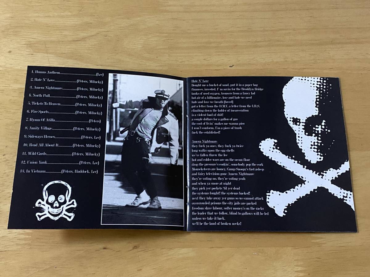 Duane Peters & The Hunns Tickets To Heaven 輸入CD 検:デュエインピーターズ Street Punk U.S.Bombs Die' Hunns Social Distortion Clash_画像4