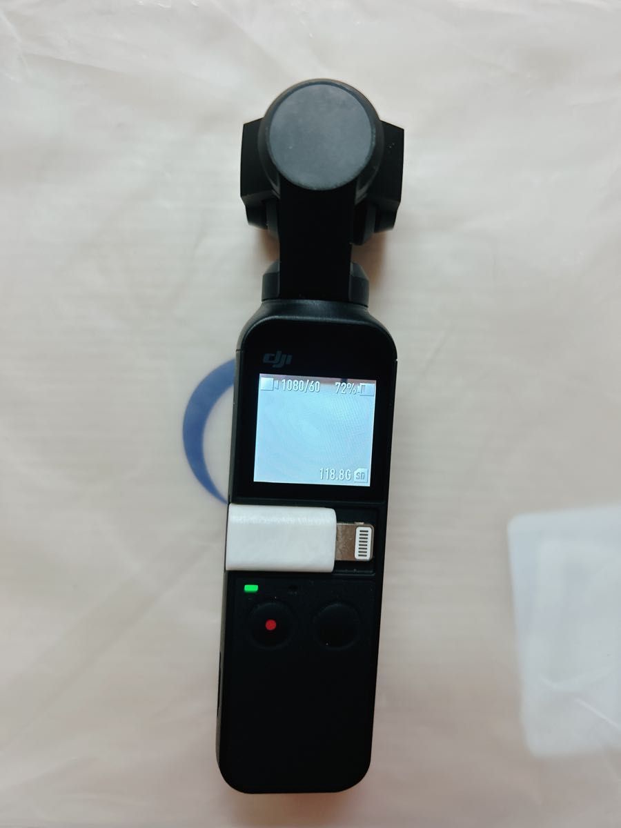 すぐ使用可能 美品 DJI OSMO POCKET lightning(互換品)付き MicroSD