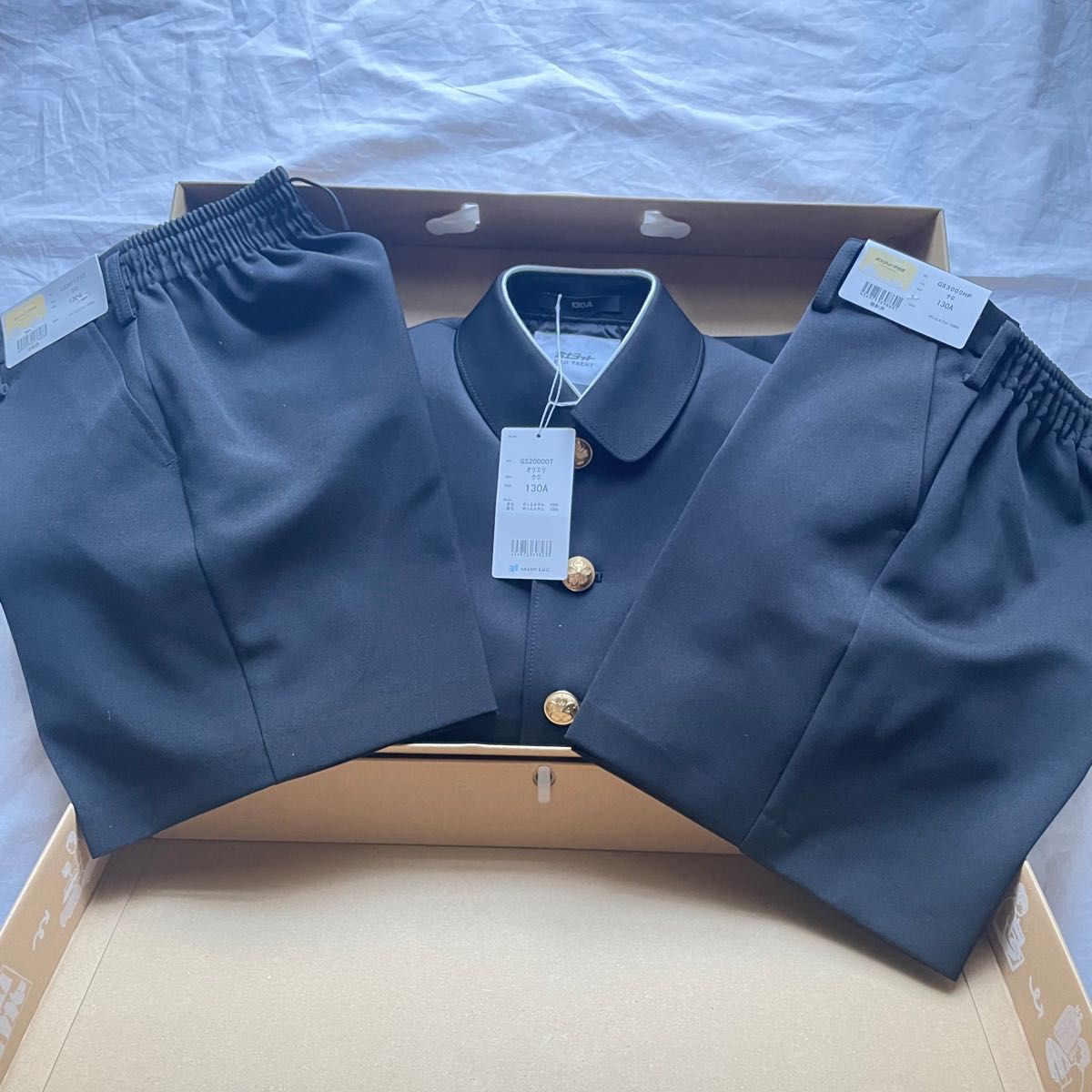 富士ヨット学生服 学ラン 男の子スーツ 制服 入学式 卒業式 ハーフ