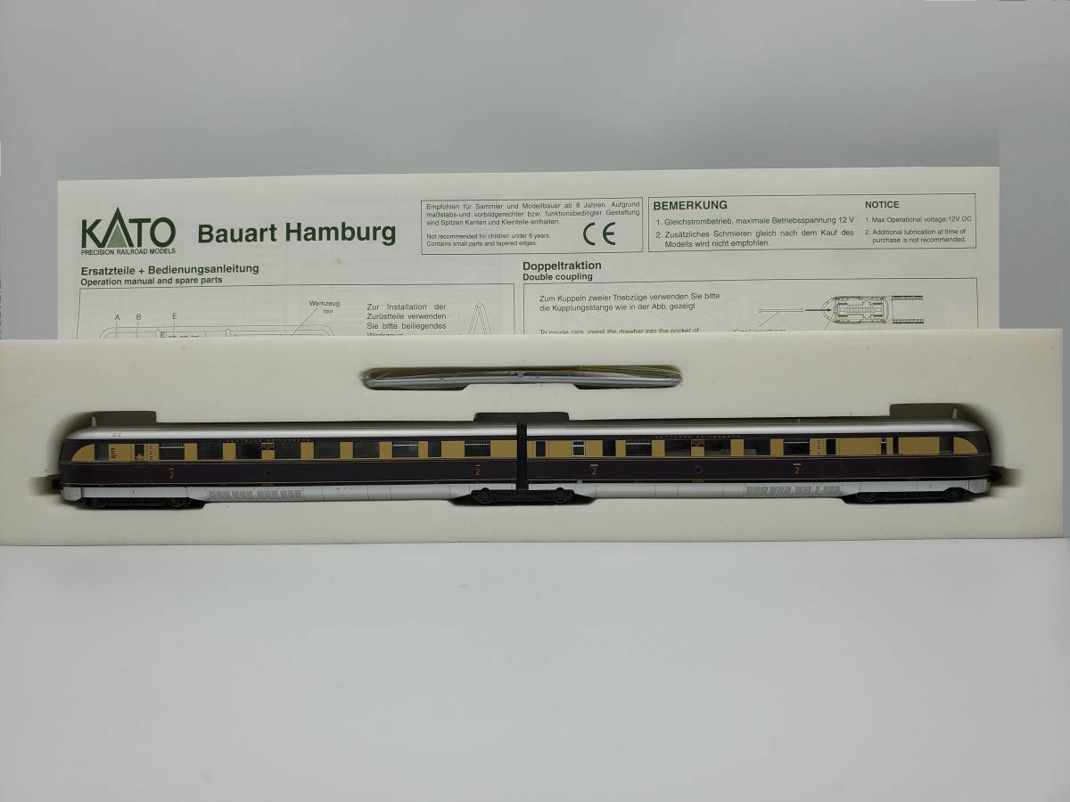 Nゲージ KATO SVT137DRG(戦前ドイツ国鉄)バウアートハンブルグ Yahoo!オークション - KATO Bauart Hamburg SVT137 DRG Ep