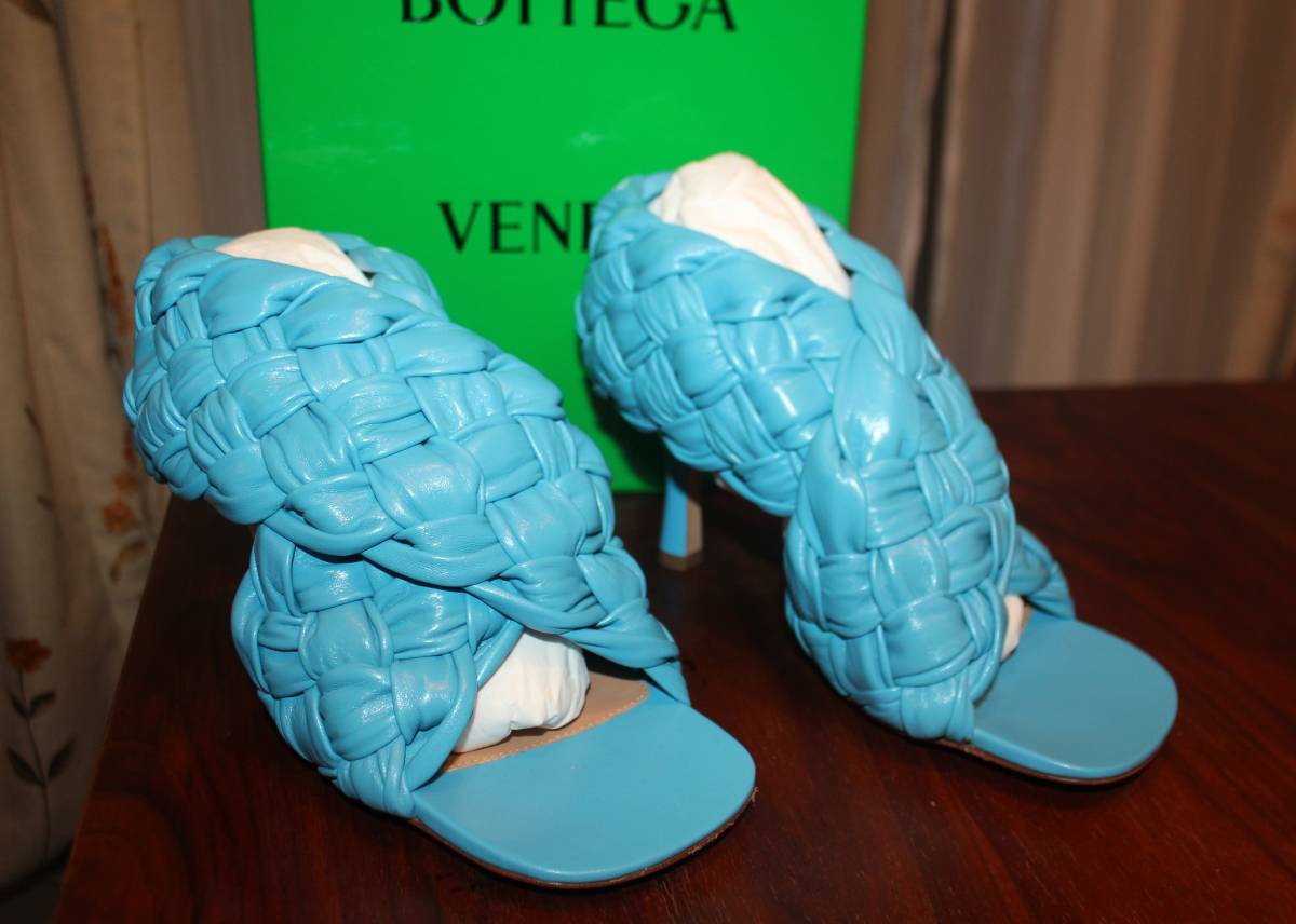 BOTTEGA VENETA ボッテガヴェネタ サンダル 39 ほぼ未使用 Yahoo